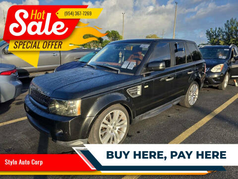 2011 Land Rover Range Rover Sport for sale at Styln Auto Corp in West Park FL