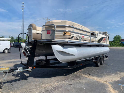 2000 Sun Tracker Party Barge 22 DLX