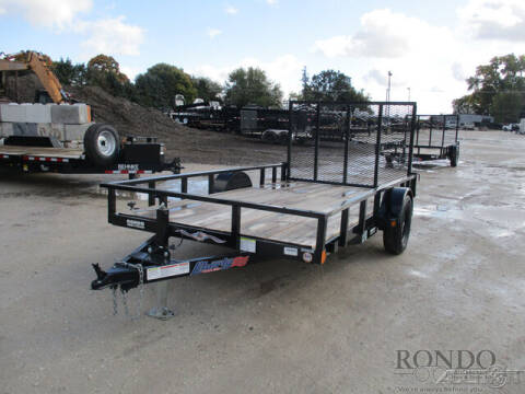 2022 Liberty Single Axle Utility LU3K78X12C for sale at Rondo Truck & Trailer in Sycamore IL