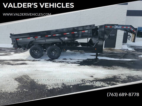  NEW DELCO 14K DUMP TRAILER for sale at VALDER'S VEHICLES in Hinckley MN