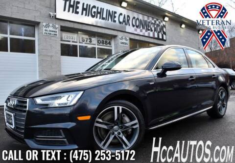 2018 Audi A4 for sale at The Highline Car Connection in Waterbury CT