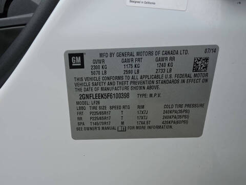 2015 Chevrolet Equinox LS