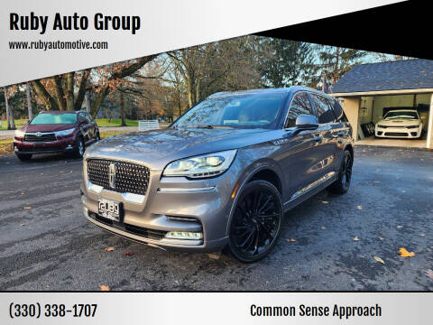 2021 Lincoln Aviator for sale at Ruby Auto Group in Hudson OH