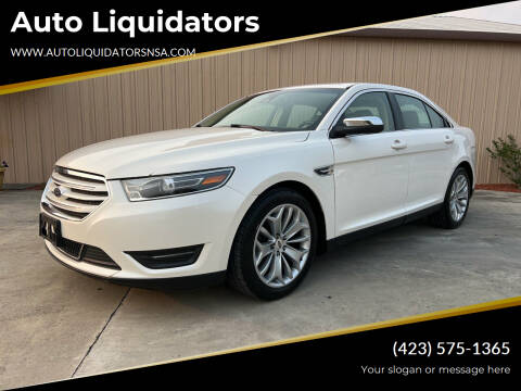 2017 Ford Taurus for sale at Auto Liquidators in Bluff City TN