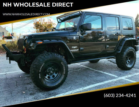 2010 Jeep Wrangler Unlimited for sale at NH WHOLESALE DIRECT in Derry NH