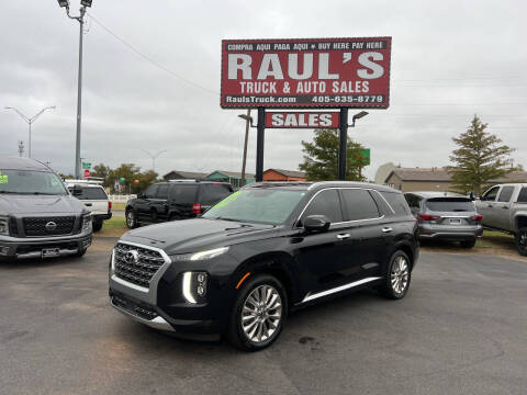 2020 Hyundai Palisade for sale at RAUL'S TRUCK & AUTO SALES, INC in Oklahoma City OK