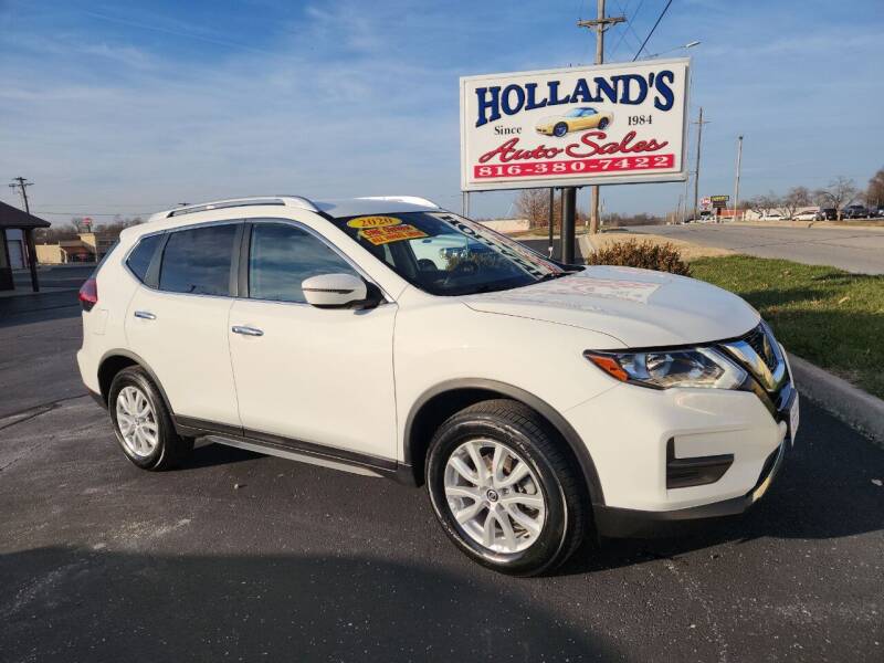 2020 Nissan Rogue for sale at Holland's Auto Sales in Harrisonville MO