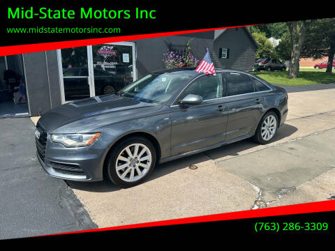 2014 Audi A6 for sale at Mid-State Motors Inc in Rockford MN