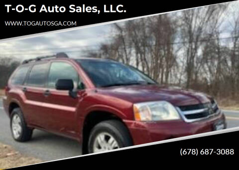 2007 Mitsubishi Endeavor for sale at T-O-G Auto Sales, LLC. in Jonesboro GA