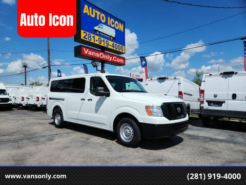 2019 Nissan NV for sale at Auto Icon in Houston TX