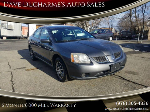 2005 Mitsubishi Galant for sale at Dave Ducharme's Auto Sales in Lowell MA