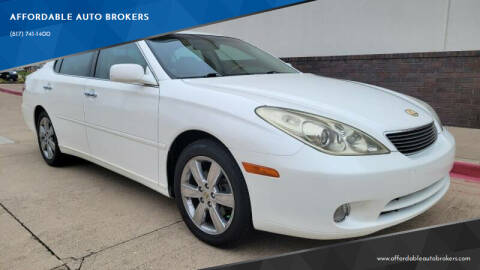 2005 Lexus ES 330 for sale at AFFORDABLE AUTO BROKERS in Keller TX