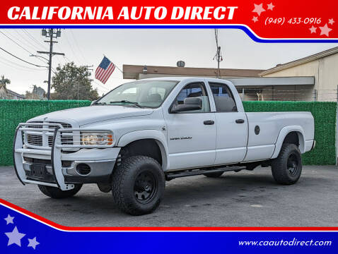 2005 Dodge Ram Pickup 2500 for sale at CALIFORNIA AUTO DIRECT in Costa Mesa CA