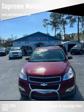 2009 Chevrolet Traverse for sale at Supreme Motors in Leesburg FL