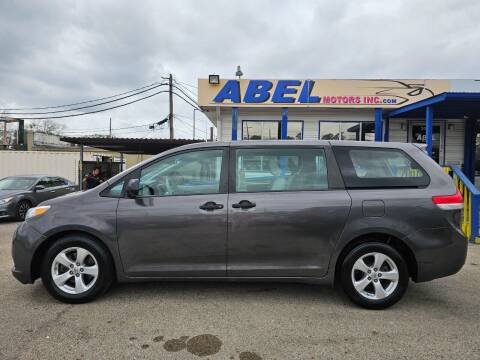 2013 Toyota Sienna for sale at Abel Motors, Inc. in Conroe TX