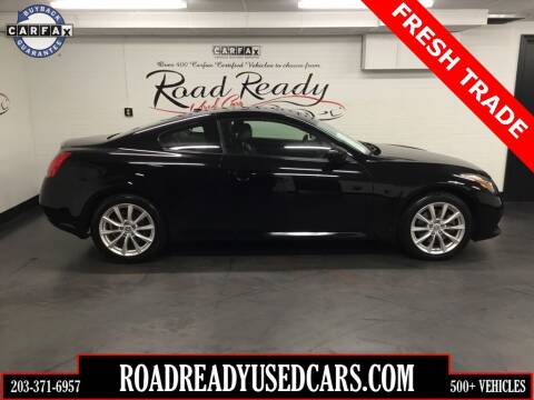 2012 Infiniti G37 Coupe for sale at Road Ready Used Cars in Ansonia CT
