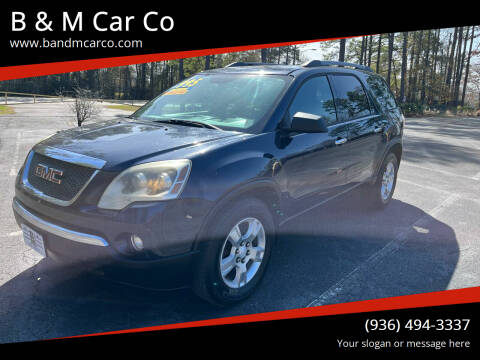 2012 GMC Acadia for sale at B & M Car Co in Conroe TX