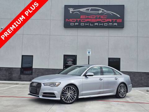 2016 Audi A6 for sale at Exotic Motorsports of Oklahoma in Edmond OK