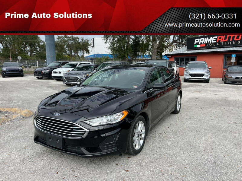 2020 Ford Fusion Hybrid for sale at Prime Auto Solutions in Orlando FL