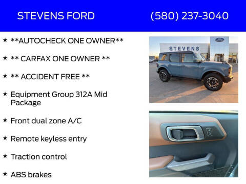 2023 Ford Bronco Outer Banks