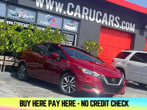 2020 Nissan Versa for sale at CARUCARS LLC in Miami FL