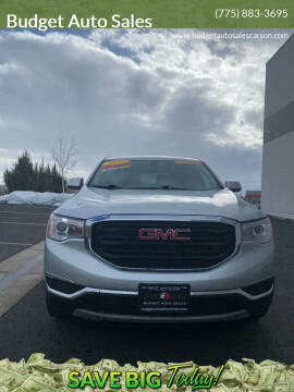 2018 GMC Acadia for sale at Budget Auto Sales in Carson City NV