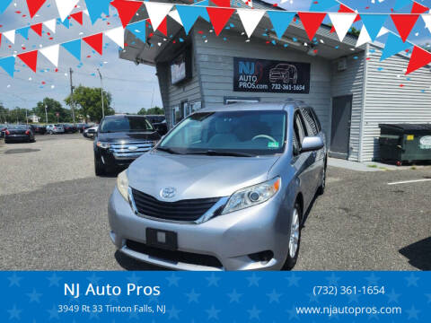 2011 Toyota Sienna for sale at NJ Auto Pros in Tinton Falls NJ