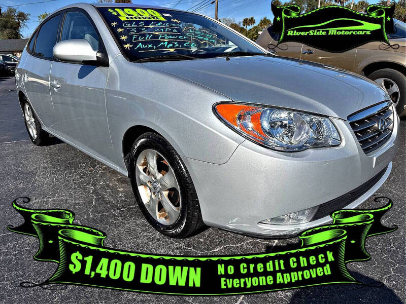 2008 Hyundai Elantra for sale at RIVERSIDE MOTORCARS INC in New Smyrna Beach FL