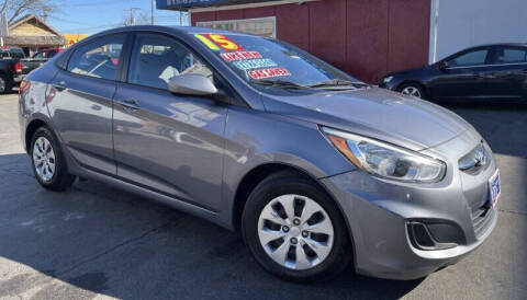 2015 Hyundai Accent for sale at Latino Motors in Aurora IL