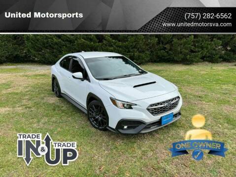 2023 Subaru WRX for sale at United Motorsports in Virginia Beach VA
