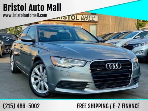2013 Audi A6 for sale at Bristol Auto Mall in Levittown PA