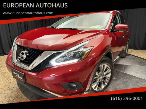 2018 Nissan Murano for sale at EUROPEAN AUTOHAUS in Holland MI