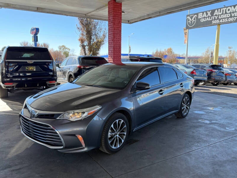2018 Toyota Avalon XLE