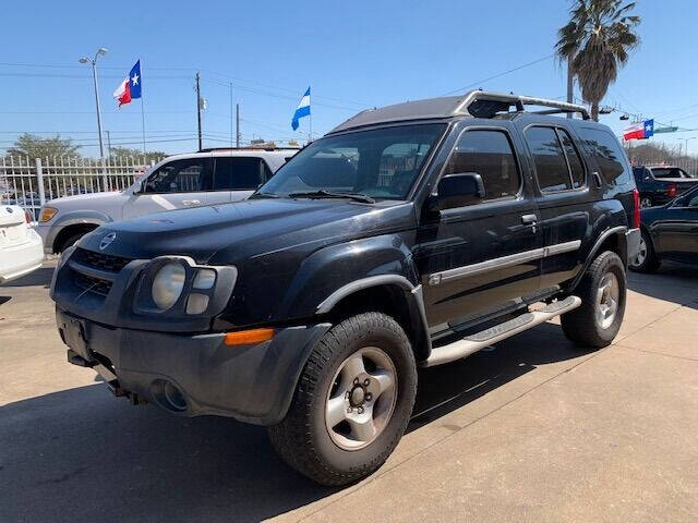 2002 nissan xterra black