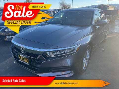 2019 Honda Accord for sale at Soledad Auto Sales in Soledad CA