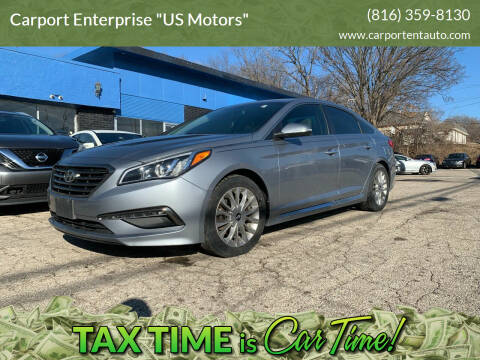 2015 Hyundai Sonata for sale at Carport Enterprise "US Motors" - Kansas in Kansas City KS