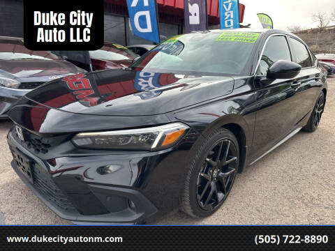 2022 Honda Civic for sale at Duke City Auto LLC in Gallup NM