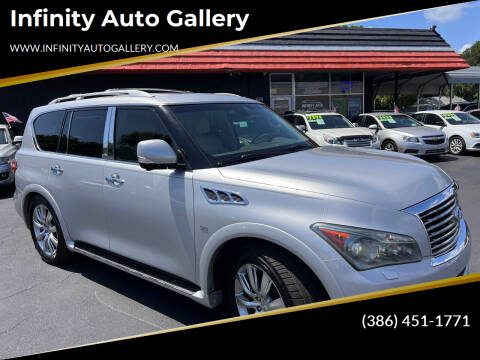 2014 Infiniti QX80 for sale at Infinity Auto Gallery in Daytona Beach FL