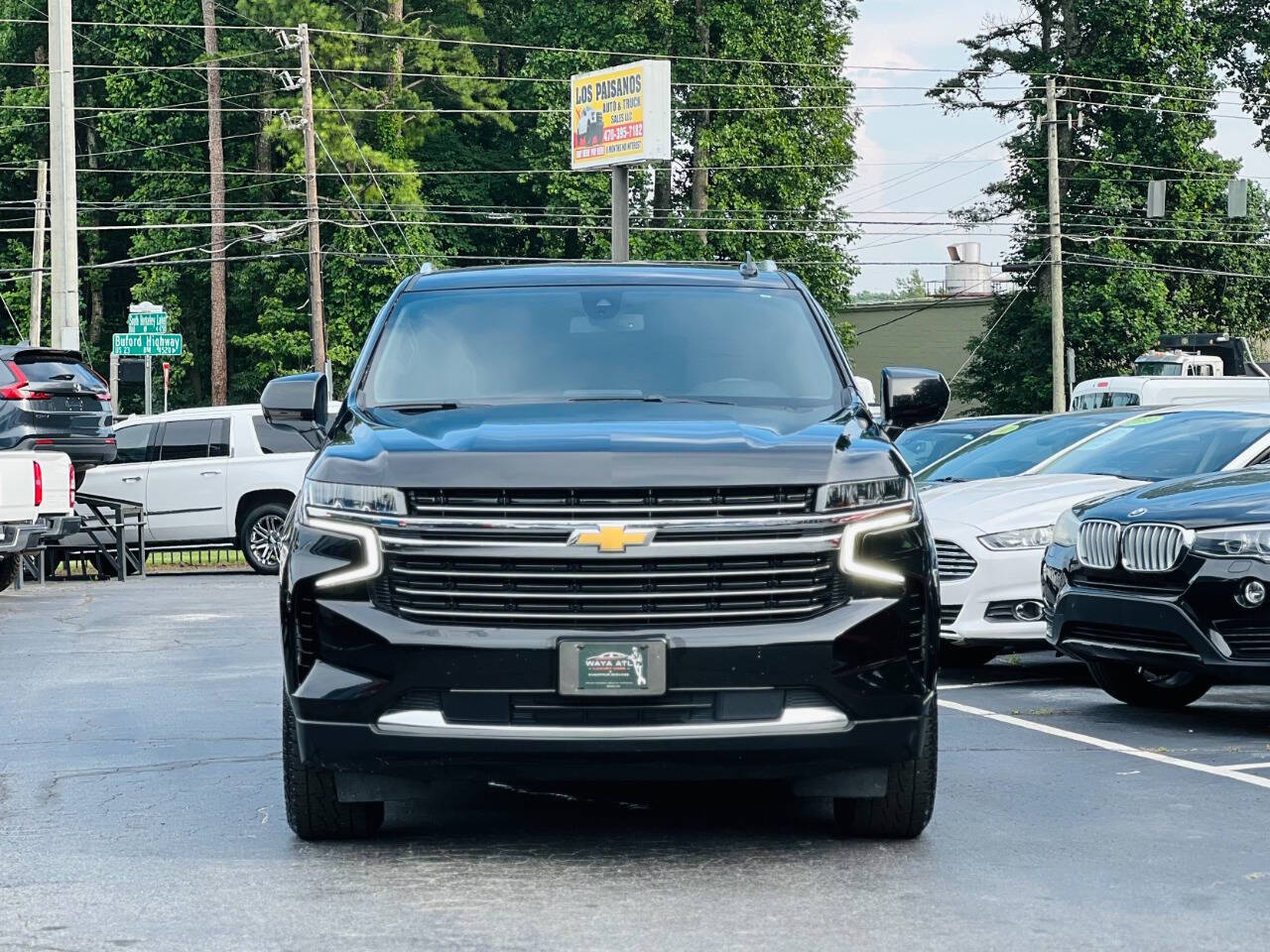 Black 2021 Chevrolet Suburban LT 4x2 LT 4dr SUV 2