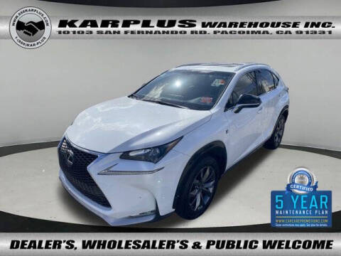 2016 Lexus NX 200t for sale at Karplus Warehouse in Pacoima CA