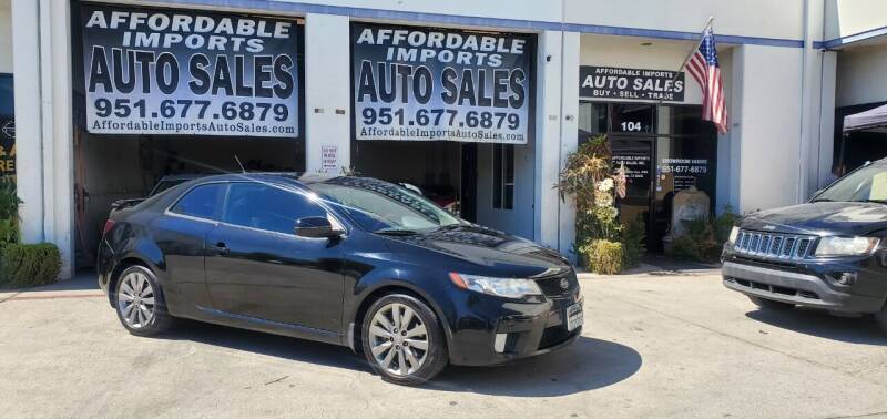2012 Kia Forte Koup for sale at Affordable Imports Auto Sales in Murrieta CA