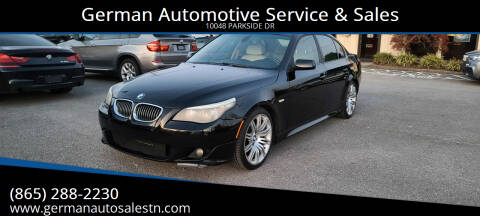 2009 BMW 5 Series for sale at German Automotive Service & Sales in Knoxville TN