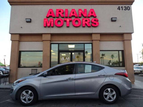 2015 Hyundai Elantra for sale at Ariana Motors in Las Vegas NV