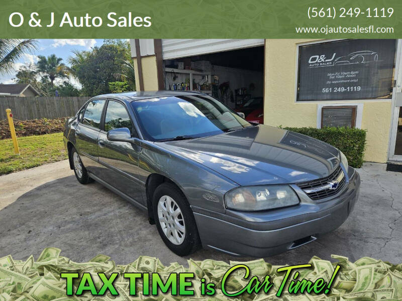 2004 Chevrolet Impala for sale at O & J Auto Sales in Royal Palm Beach FL