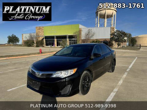 2014 Toyota Camry for sale at Platinum Auto Group in Hutto TX