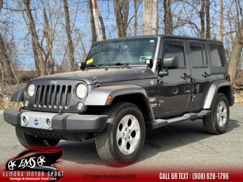2014 Jeep Wrangler Unlimited for sale at Elmora Motor Sport in Elizabeth NJ