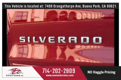 2018 Chevrolet Silverado 1500