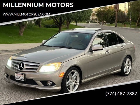 2009 Mercedes-Benz C-Class for sale at MILLENNIUM MOTORS in Van Nuys CA