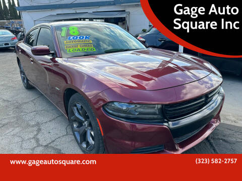 2018 Dodge Charger for sale at Gage Auto Square Inc in Los Angeles CA