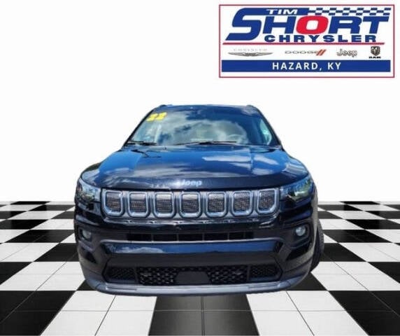 Used 2022 Jeep Compass Latitude with VIN 3C4NJCBBXNT166474 for sale in Hazard, KY